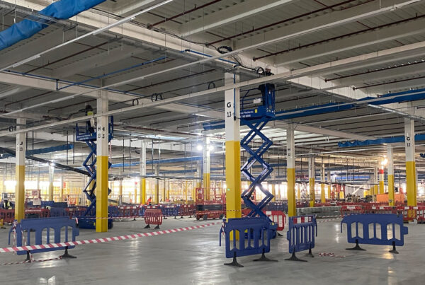 Conveyor and Mezz Deck Installation