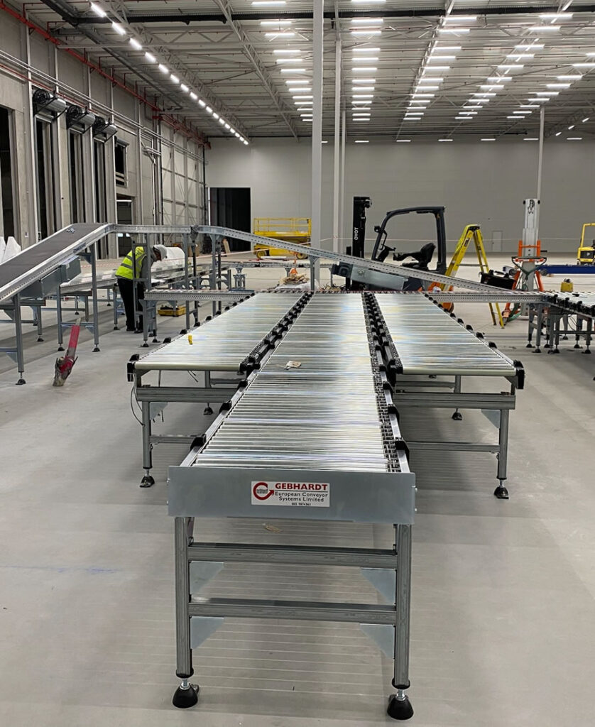 Conveyor and Mezz Deck Installation Conveyor and Mezz Deck Installation