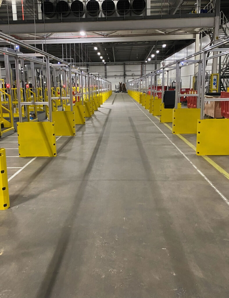 Conveyor and Mezz Deck Installation Conveyor and Mezz Deck Installation